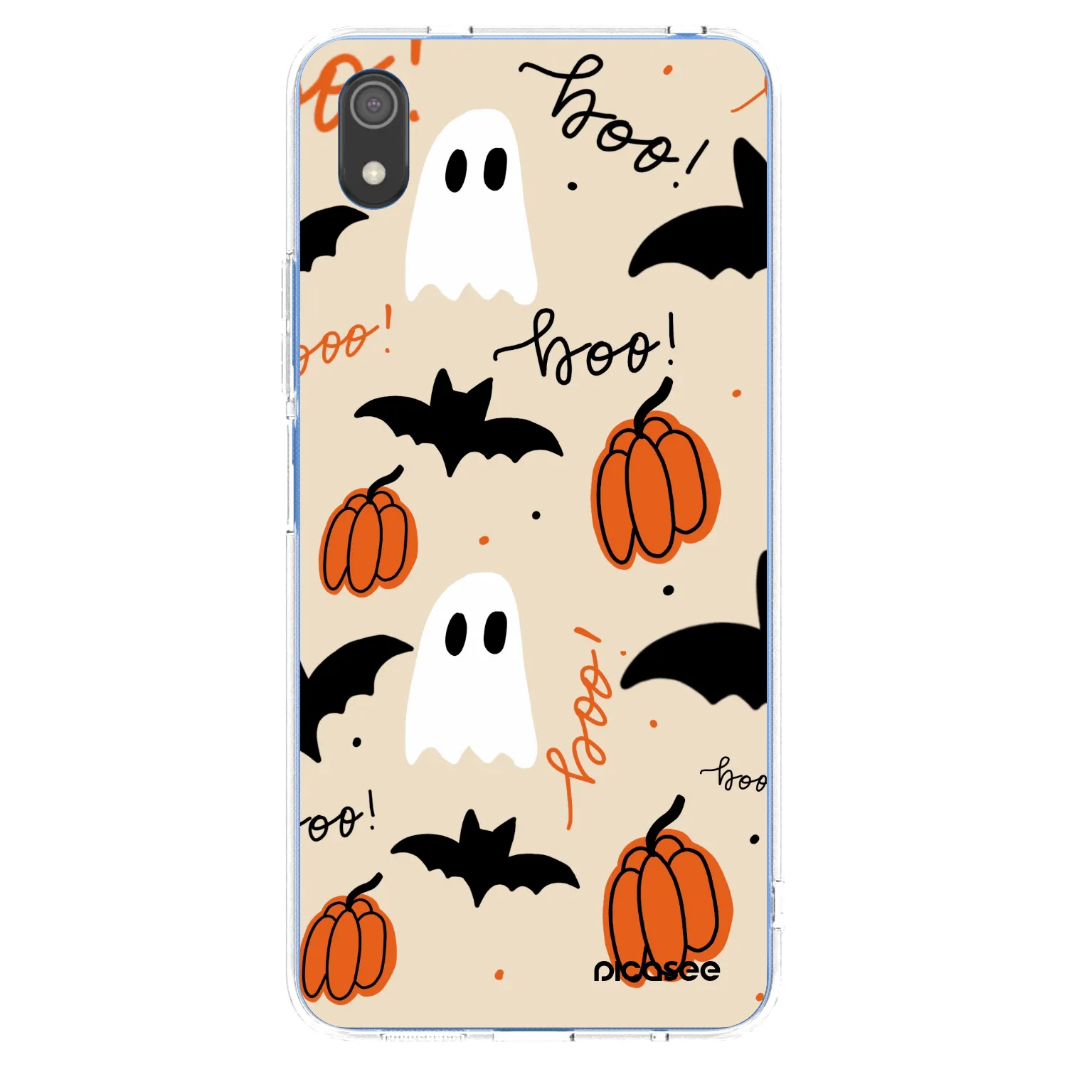 Picasee silikónový prehľadný obal pre Xiaomi Redmi 7A - Halloween 26