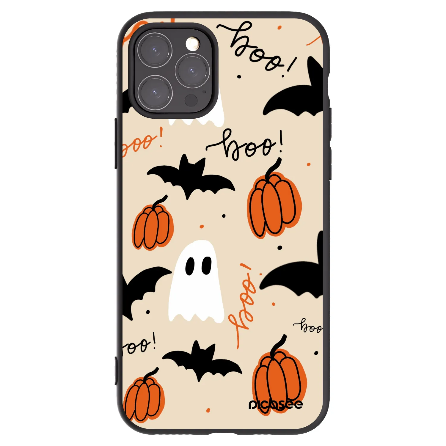 Picasee silikónový čierny obal pre Apple iPhone 11 Pro - Halloween 26