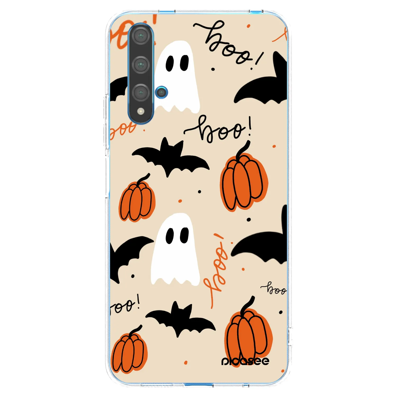 Picasee silikónový prehľadný obal pre Huawei Nova 5T - Halloween 26