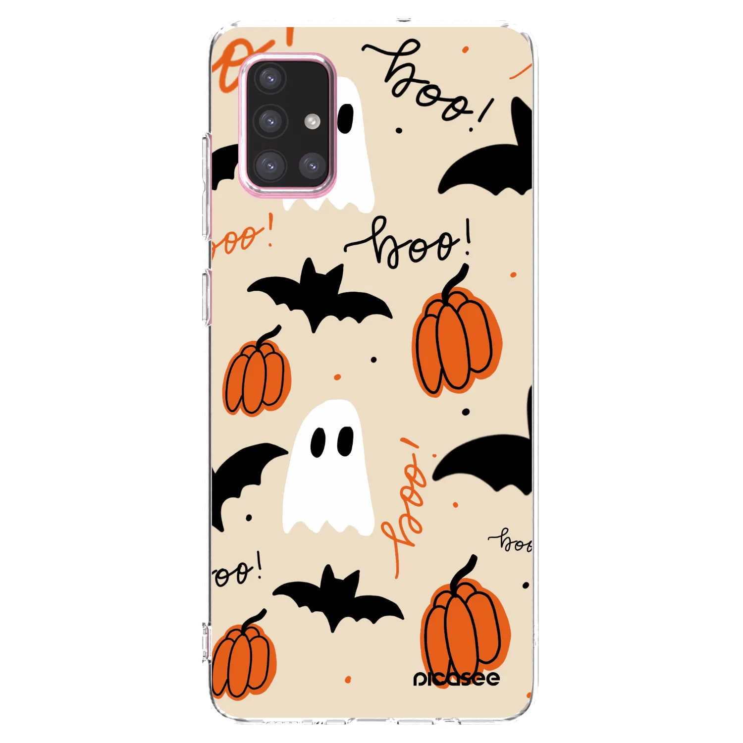 Picasee silikónový prehľadný obal pre Samsung Galaxy A71 A715F - Halloween 26