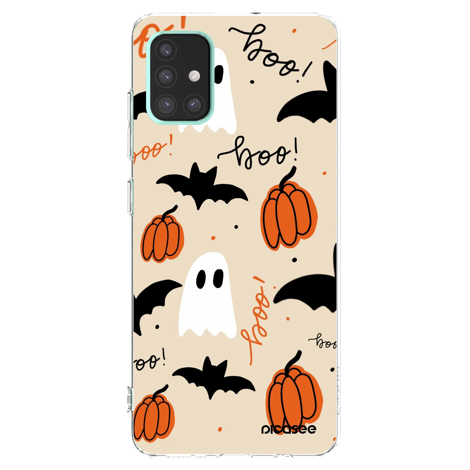 Picasee silikónový prehľadný obal pre Samsung Galaxy A51 A515F - Halloween 26