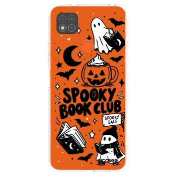Picasee silikónový prehľadný obal pre Xiaomi Redmi 9C - Spooky book club