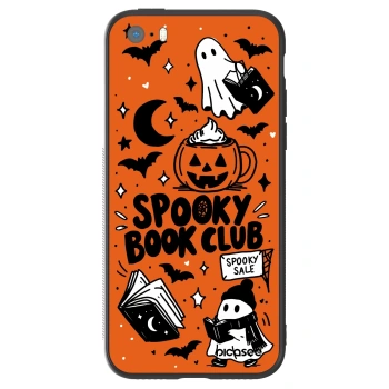 Obal pre Apple iPhone 5/5S/SE - Spooky book club
