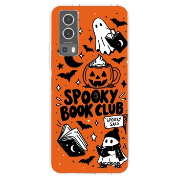 Picasee silikónový prehľadný obal pre Vivo Y72 5G - Spooky book club