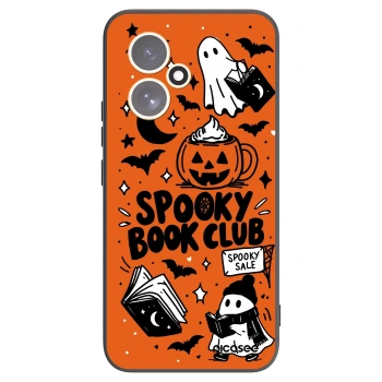 Picasee silikónový čierny obal pre Honor 400 5G - Spooky book club