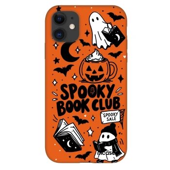 Obal pre Apple iPhone 11 - Spooky book club
