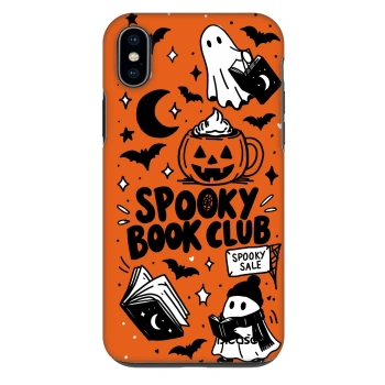 Obal pre Apple iPhone XS Max - Spooky book club