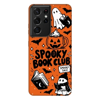 Obal pre Samsung Galaxy S21 Ultra 5G G998B - Spooky book club