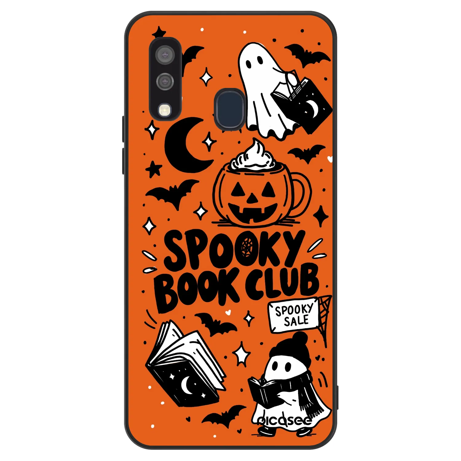 Picasee ULTIMATE CASE pro Samsung Galaxy A40 A405F - Spooky book club