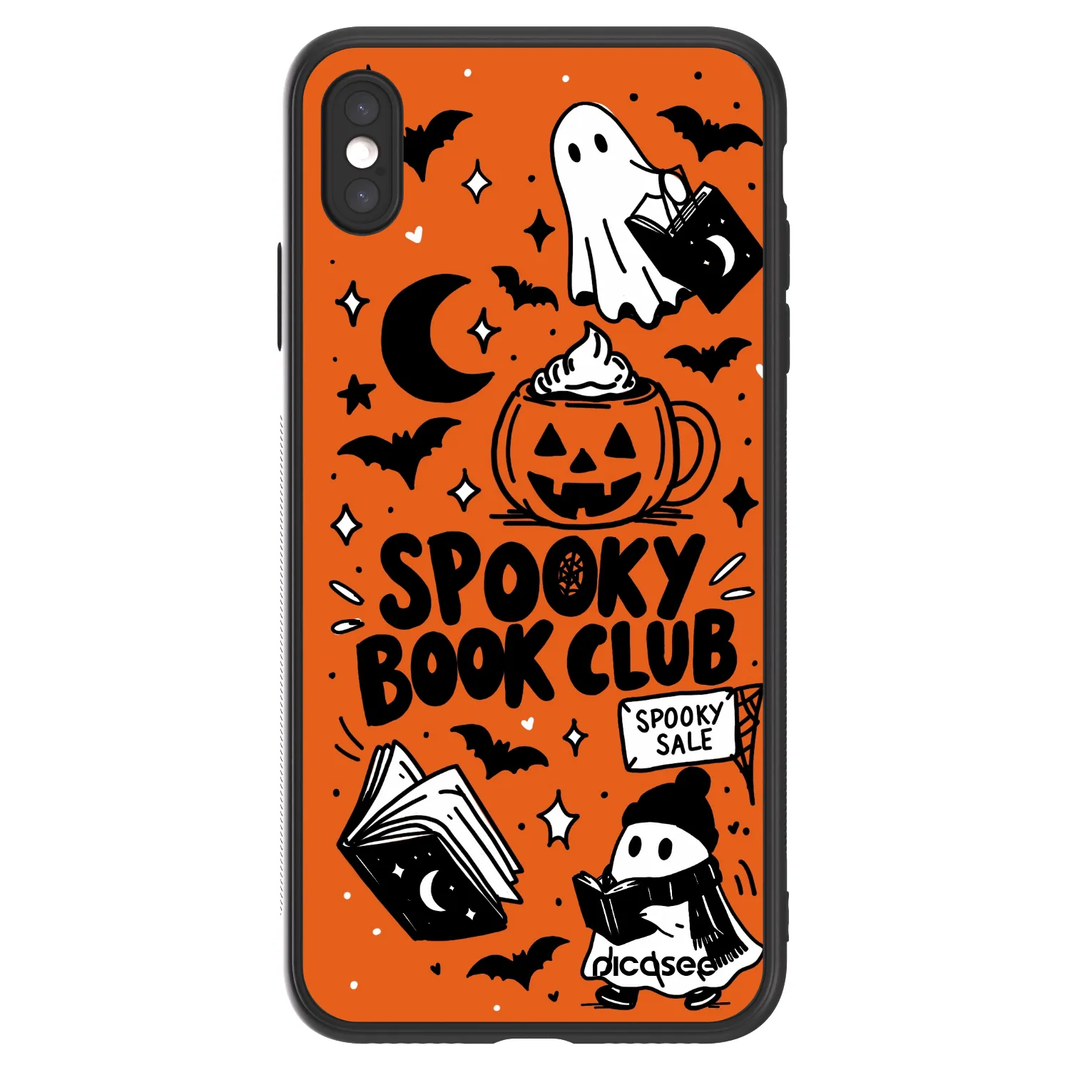 Picasee ULTIMATE CASE pro Apple iPhone XS Max - Spooky book club
