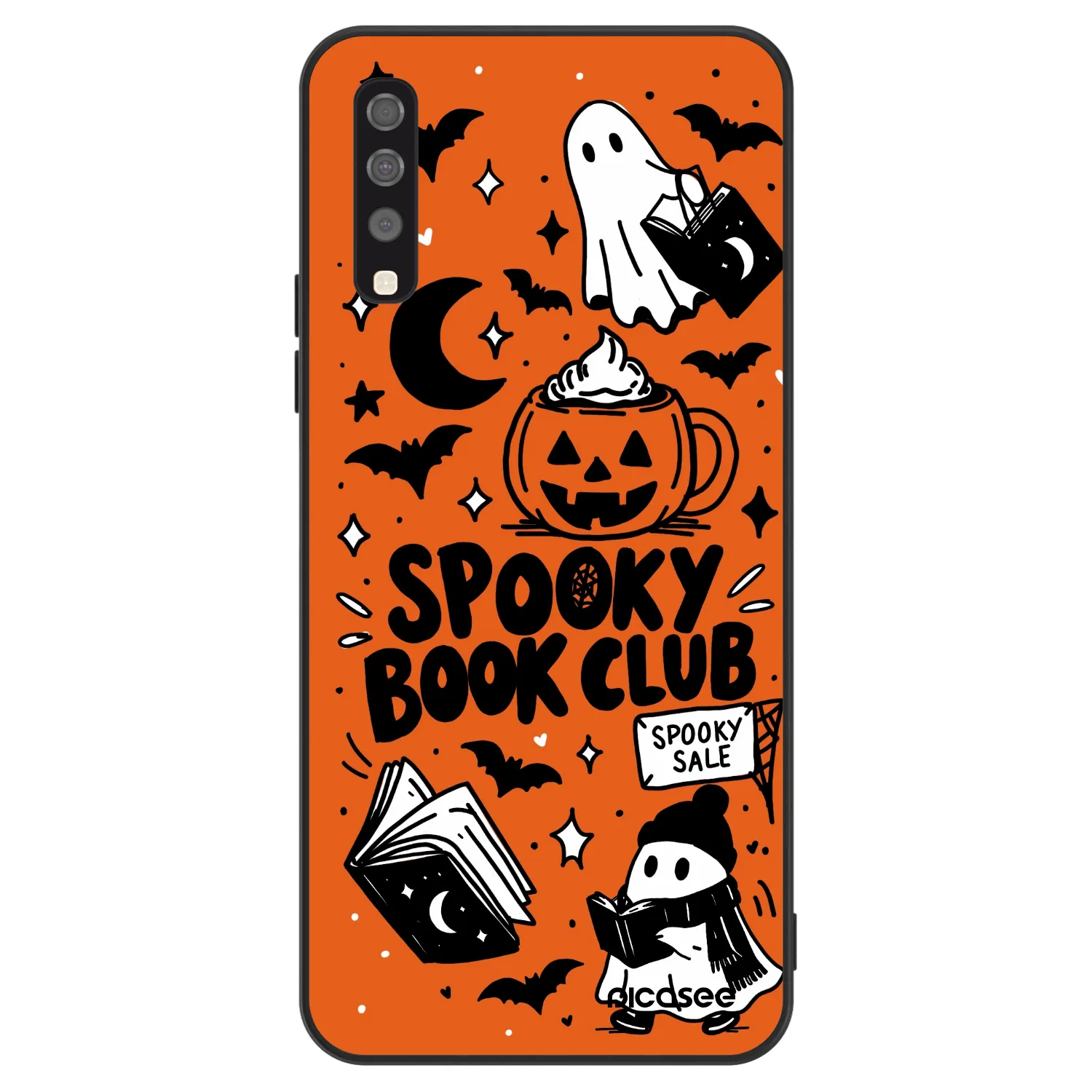 Picasee ULTIMATE CASE pro Samsung Galaxy A70 A705F - Spooky book club
