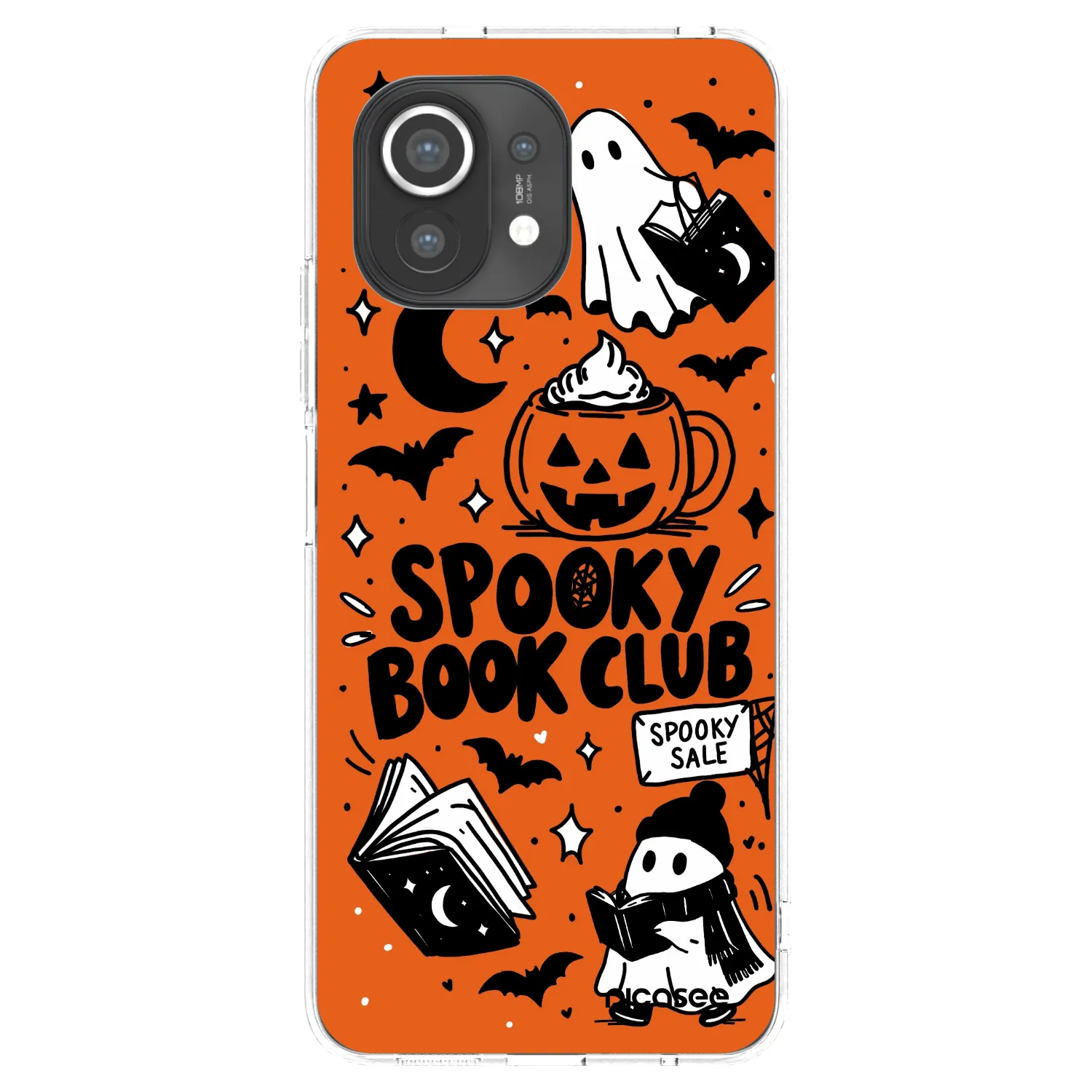 Picasee silikónový prehľadný obal pre Xiaomi Mi 11 - Spooky book club