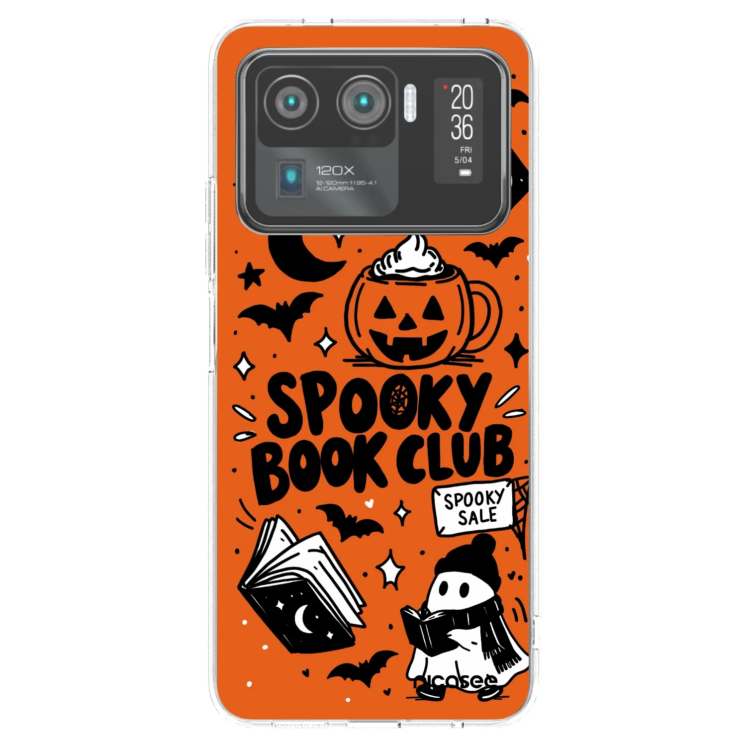 Picasee silikónový prehľadný obal pre Xiaomi Mi 11 Ultra - Spooky book club