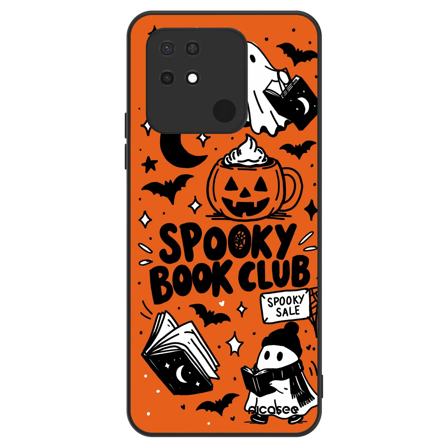 Picasee ULTIMATE CASE pro Xiaomi Redmi 10C - Spooky book club