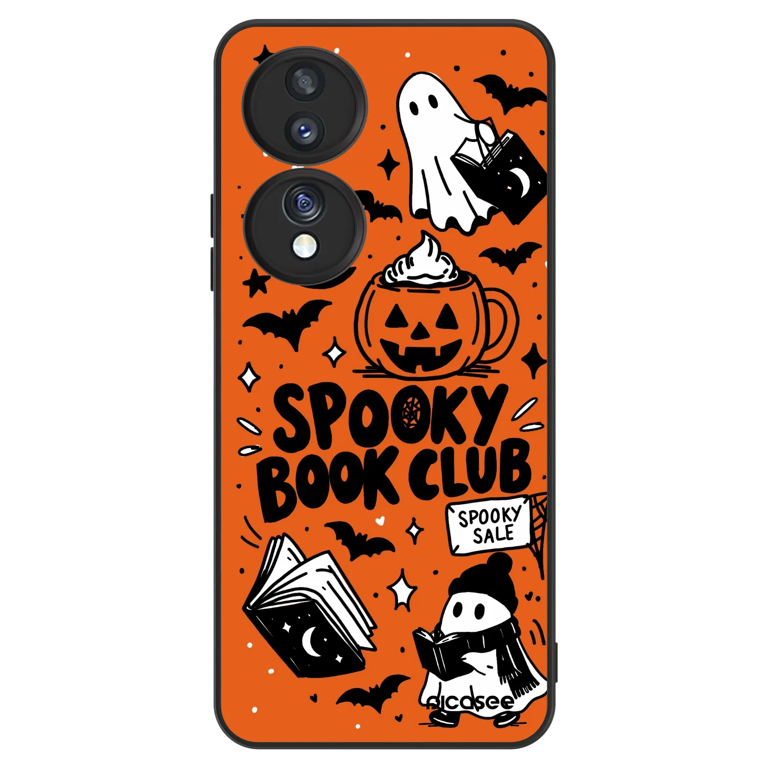 Picasee ULTIMATE CASE pro Honor 70 - Spooky book club