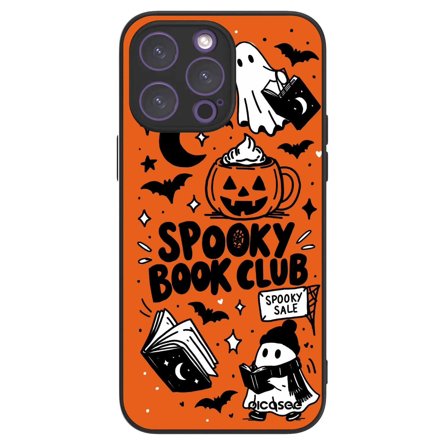 Picasee ULTIMATE CASE MagSafe pro Apple iPhone 14 Pro Max - Spooky book club