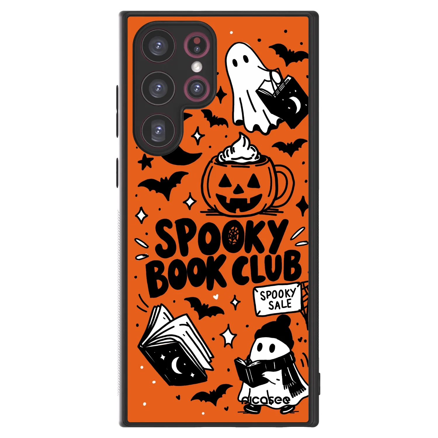Picasee ULTIMATE CASE PowerShare pro Samsung Galaxy S22 Ultra 5G - Spooky book club