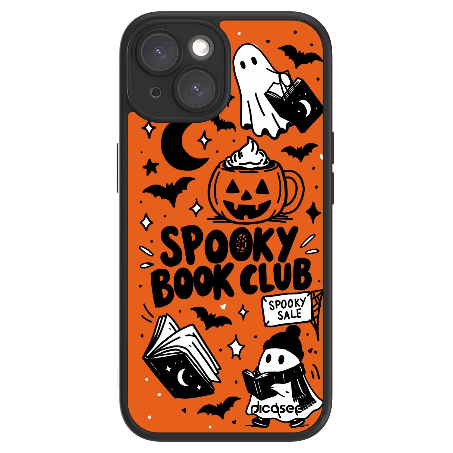 Picasee ULTIMATE CASE pro Apple iPhone 15 - Spooky book club