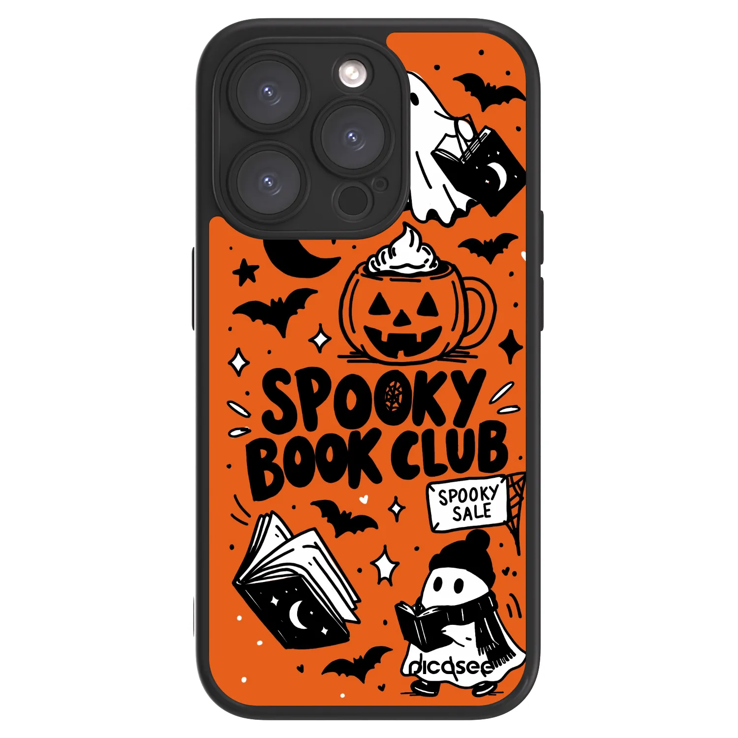 Picasee ULTIMATE CASE pro Apple iPhone 15 Pro - Spooky book club
