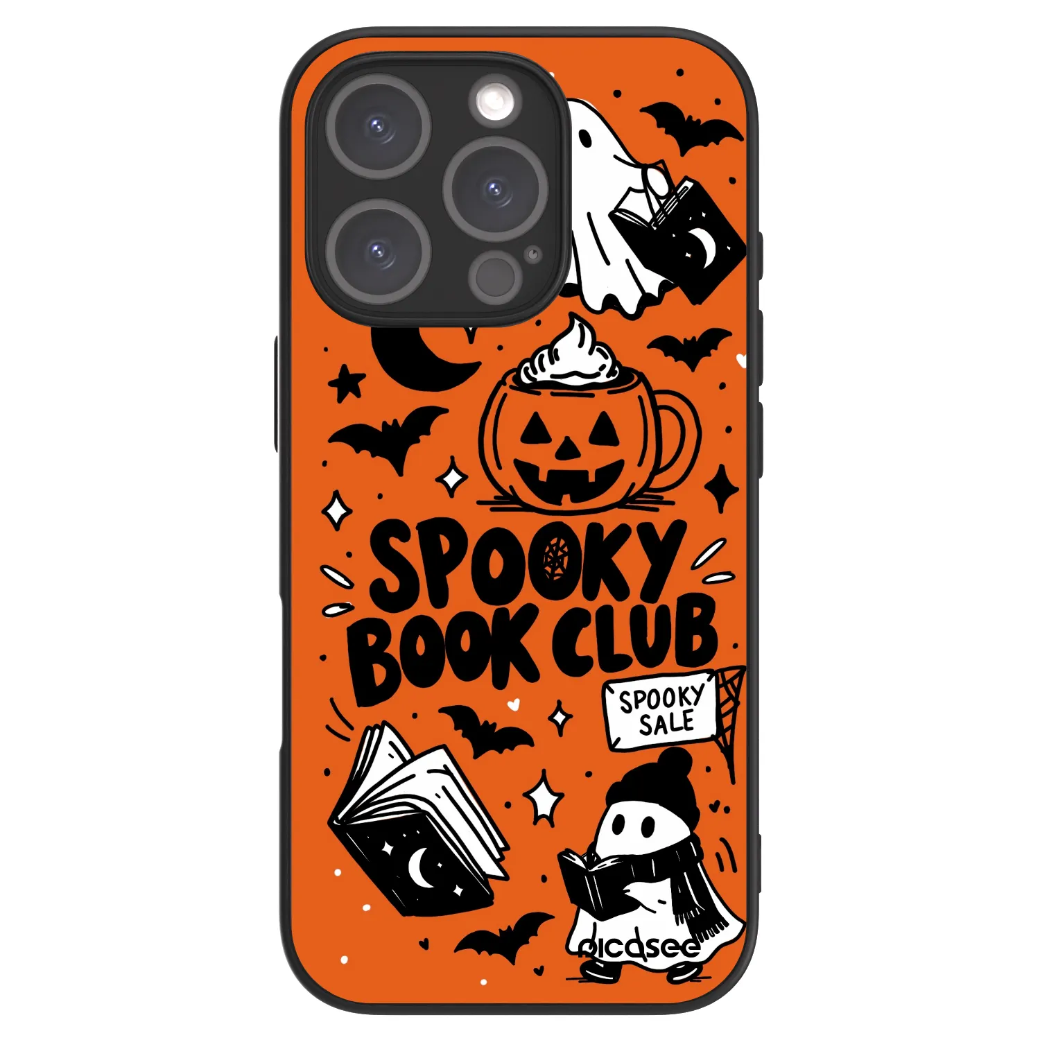 Picasee ULTIMATE CASE pro Apple iPhone 16 Pro - Spooky book club