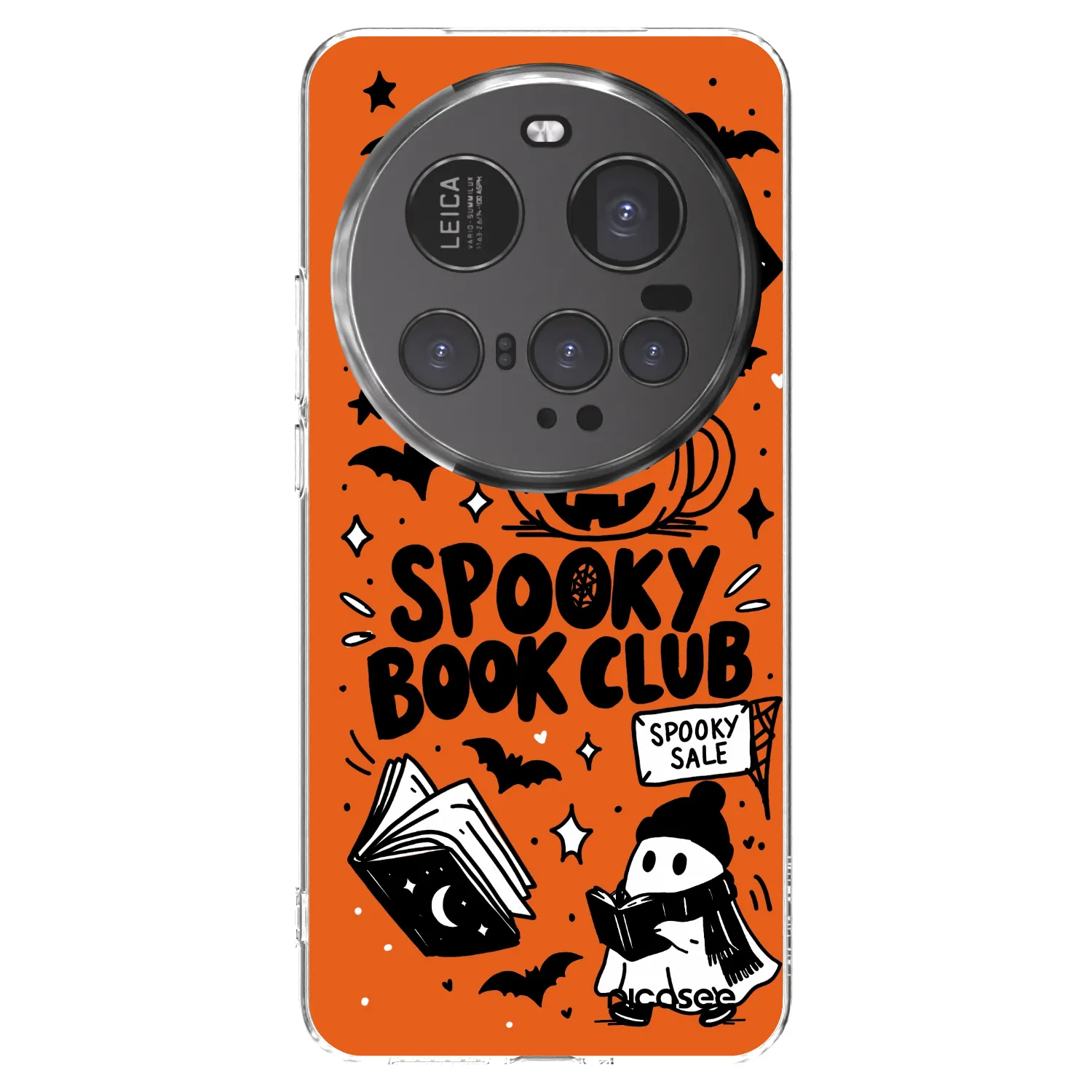 Picasee silikónový prehľadný obal pre Xiaomi 15 Ultra - Spooky book club