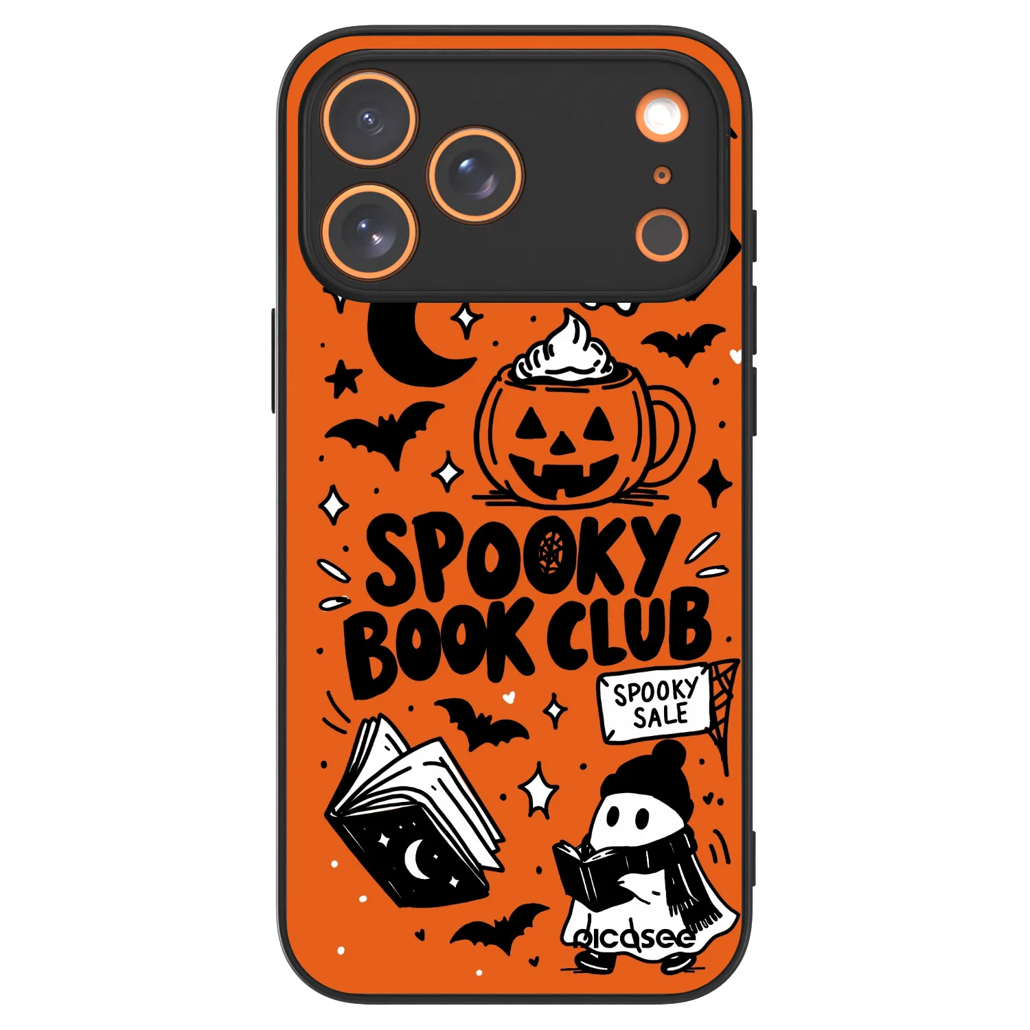 Picasee ULTIMATE CASE pro Apple iPhone 17 Pro Max - Spooky book club