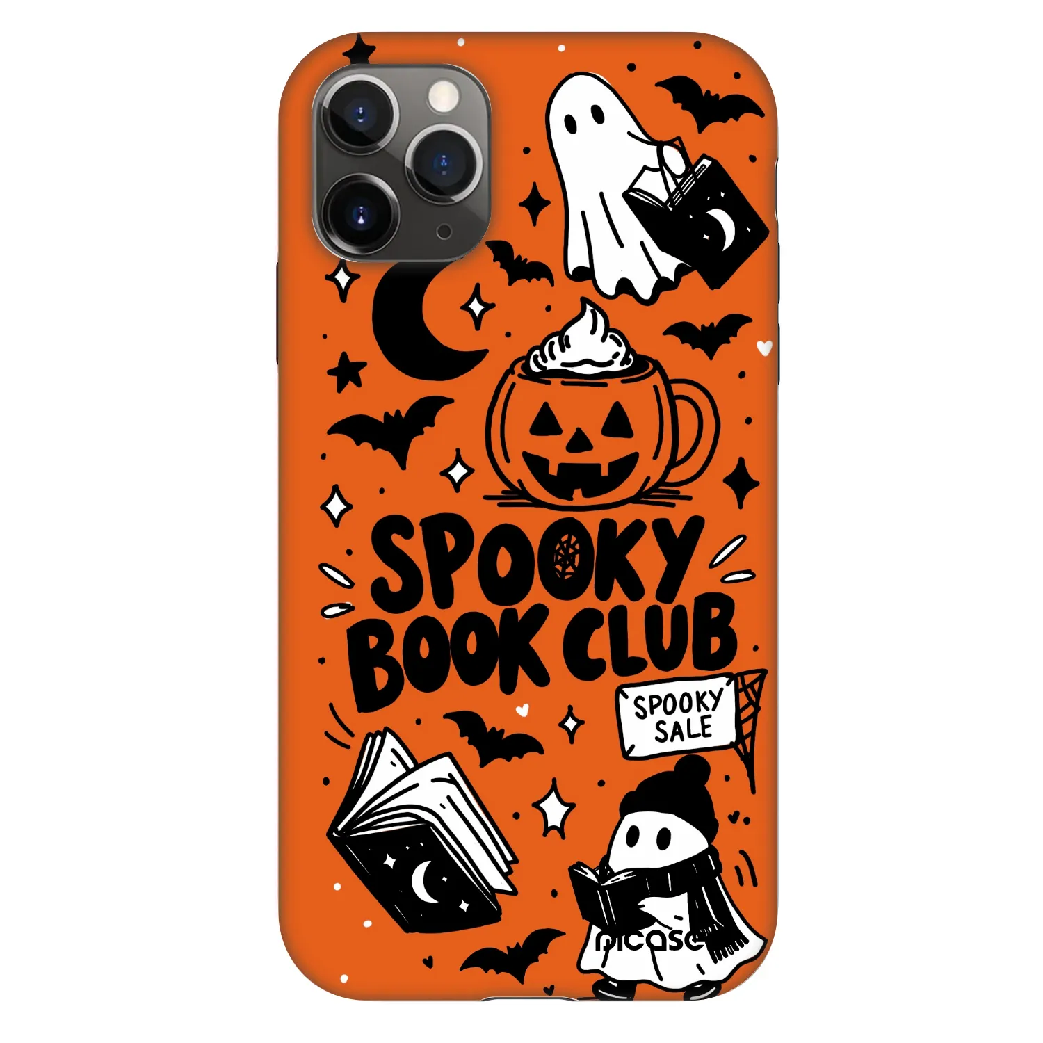Picasee Fashion Case pre Apple iPhone 11 Pro - Spooky book club