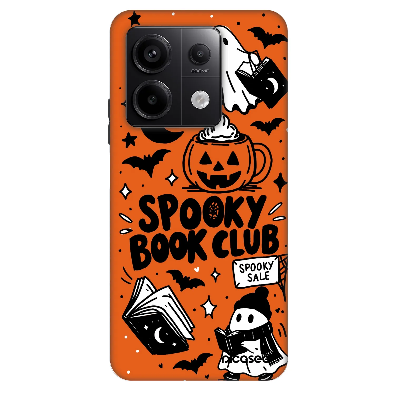 Picasee Fashion Case pre Xiaomi Redmi Note 13 Pro 5G - Spooky book club