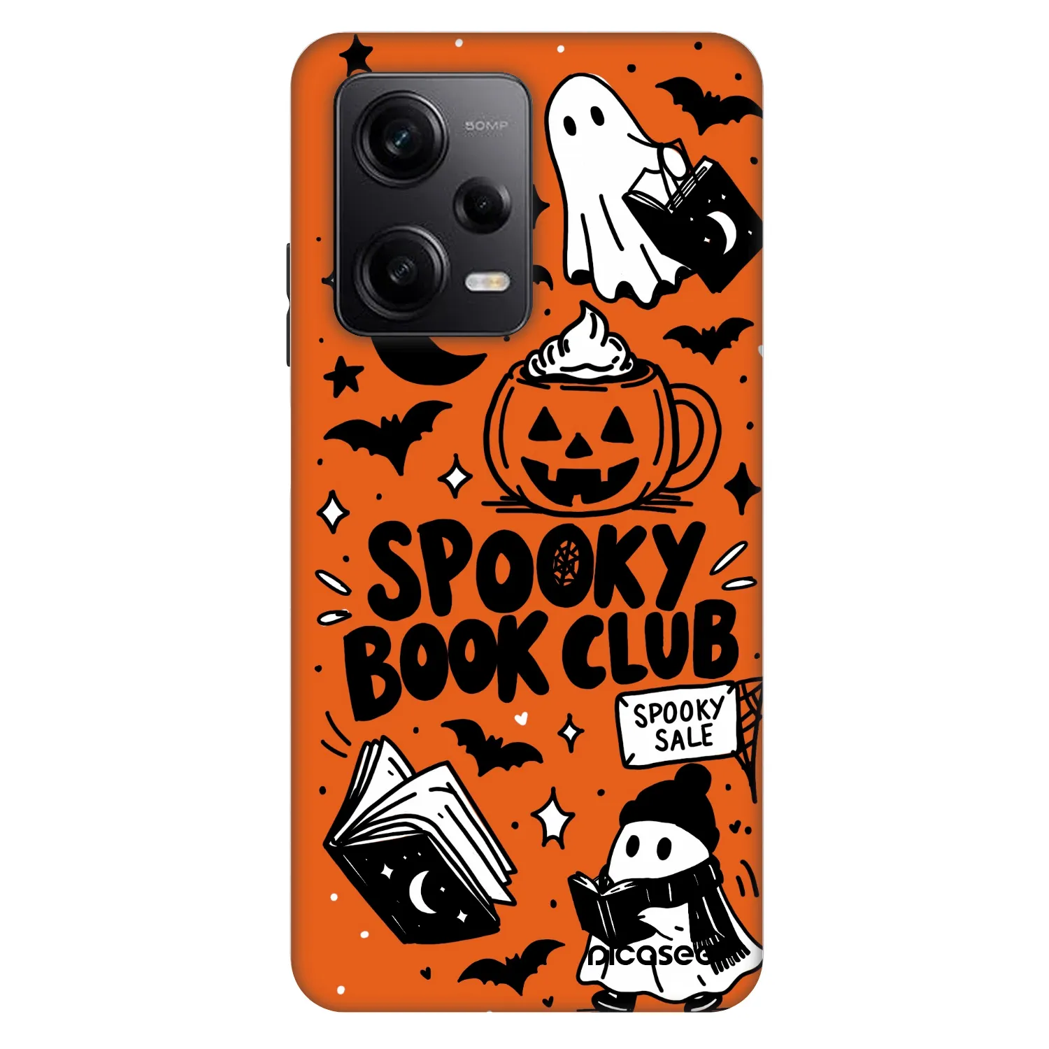 Picasee Fashion Case pre Xiaomi Redmi Note 12 Pro+ 5G - Spooky book club