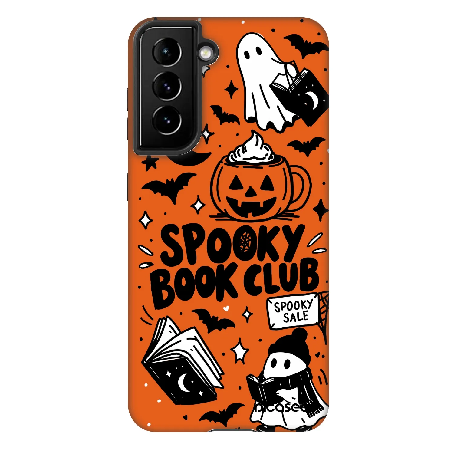 Picasee Fashion Case pre Samsung Galaxy S22 5G - Spooky book club