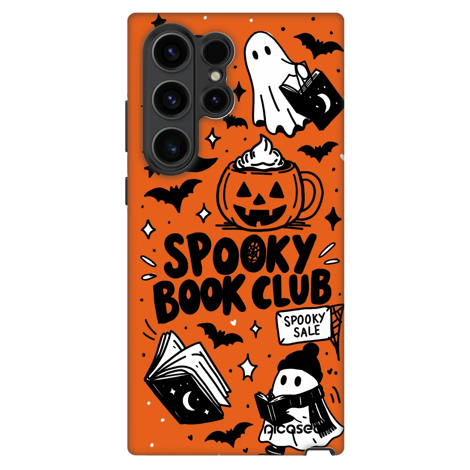 Picasee Fashion Case pre Samsung Galaxy S22 Ultra 5G - Spooky book club