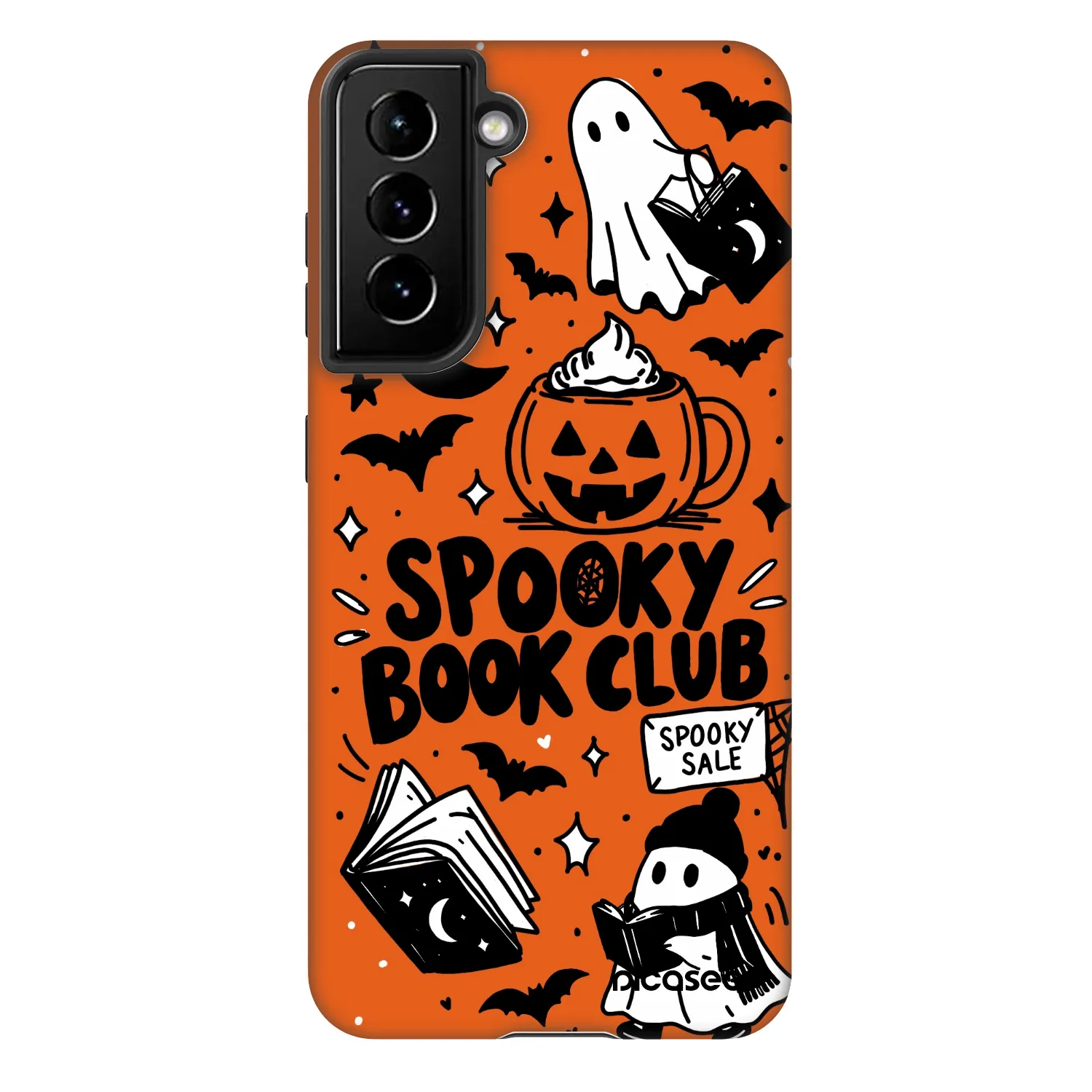 Picasee Fashion Case pre Samsung Galaxy S21 5G G991B - Spooky book club