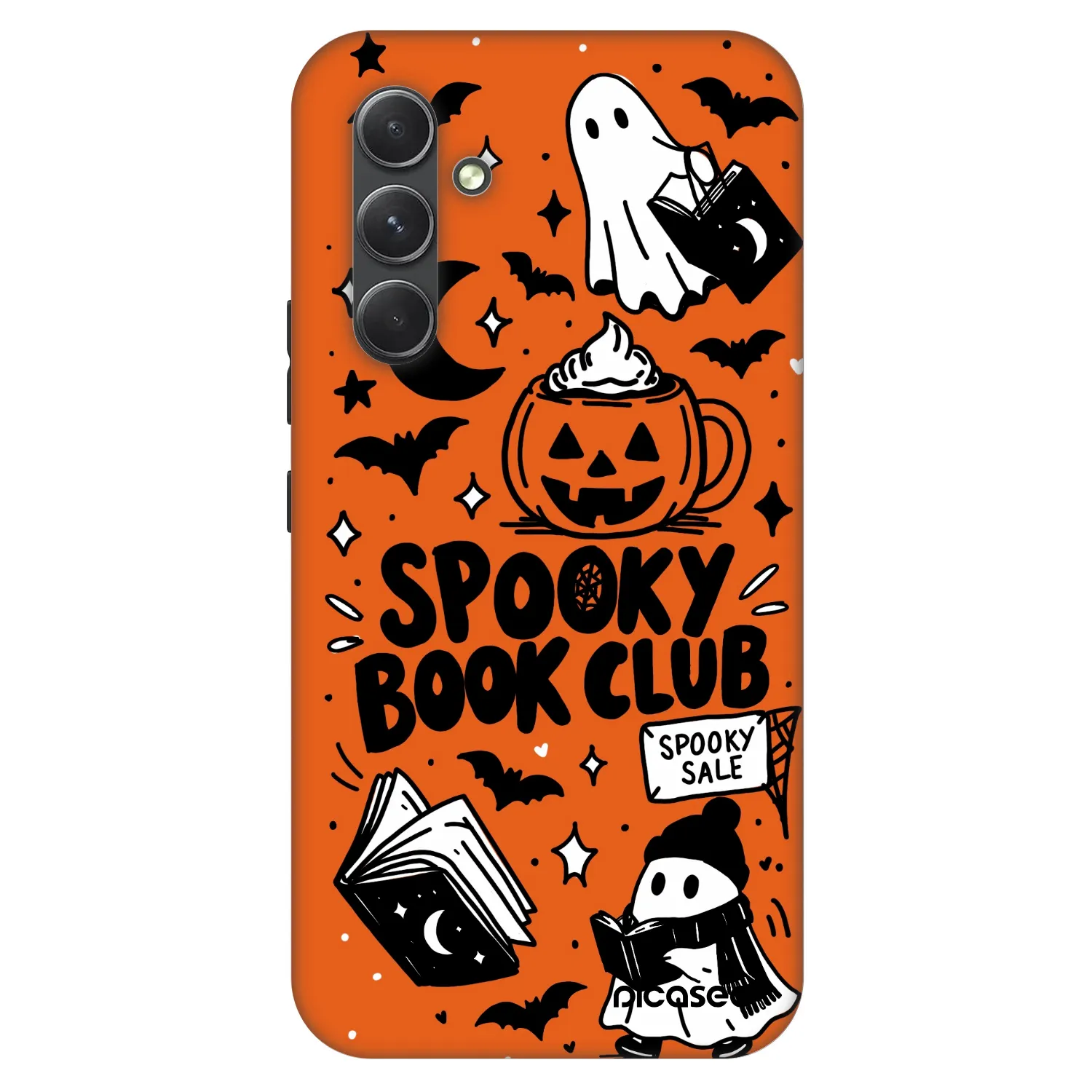 Picasee Fashion Case pre Samsung Galaxy A54 5G A546B - Spooky book club