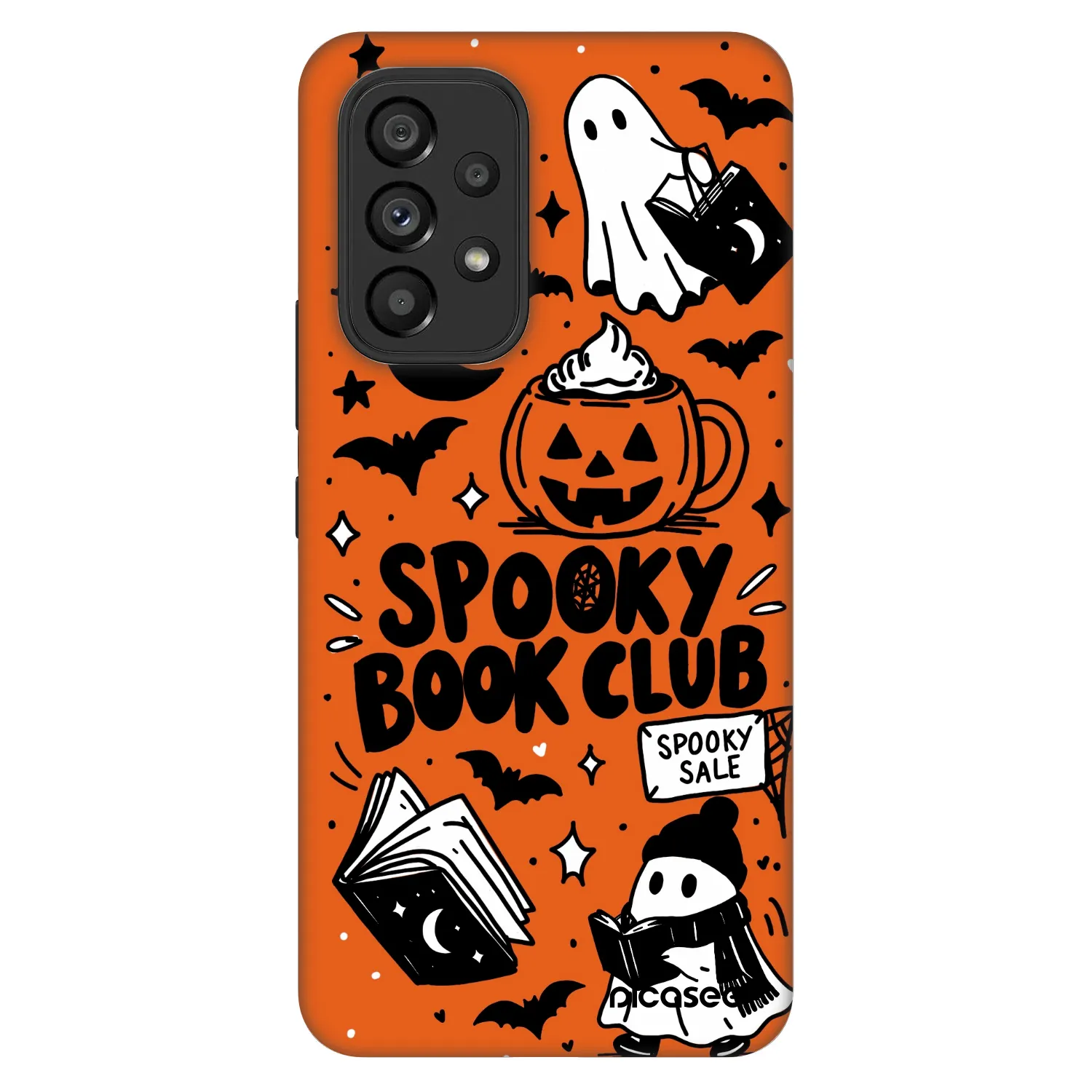 Picasee Fashion Case pre Samsung Galaxy A53 5G A536 - Spooky book club