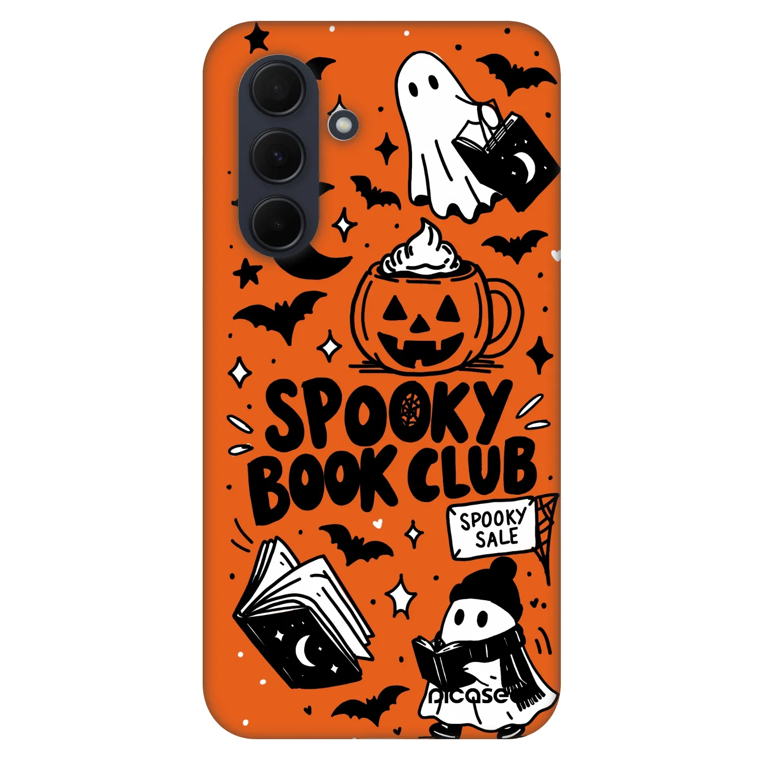 Picasee Fashion Case pre Samsung Galaxy A35 5G A356B - Spooky book club