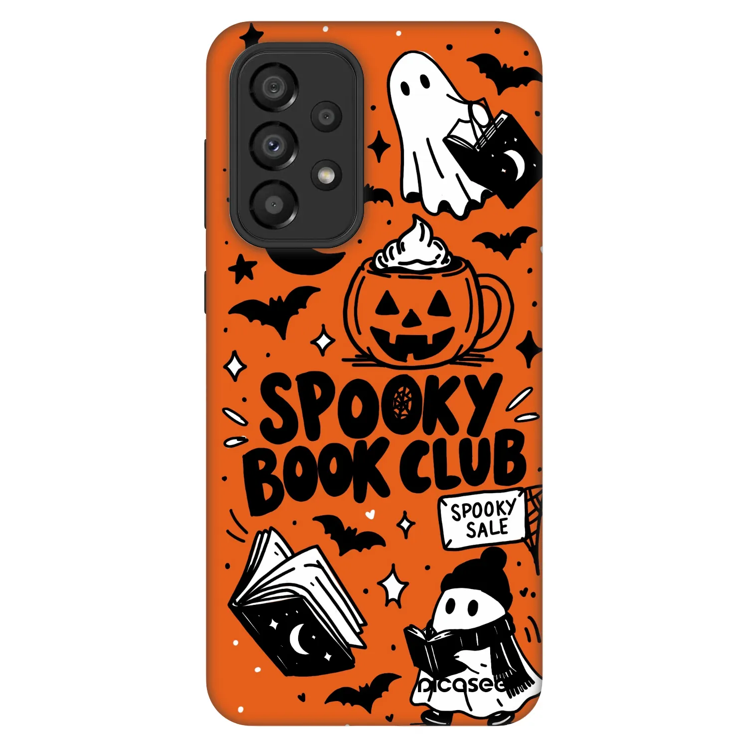 Picasee Fashion Case pre Samsung Galaxy A33 5G A336 - Spooky book club