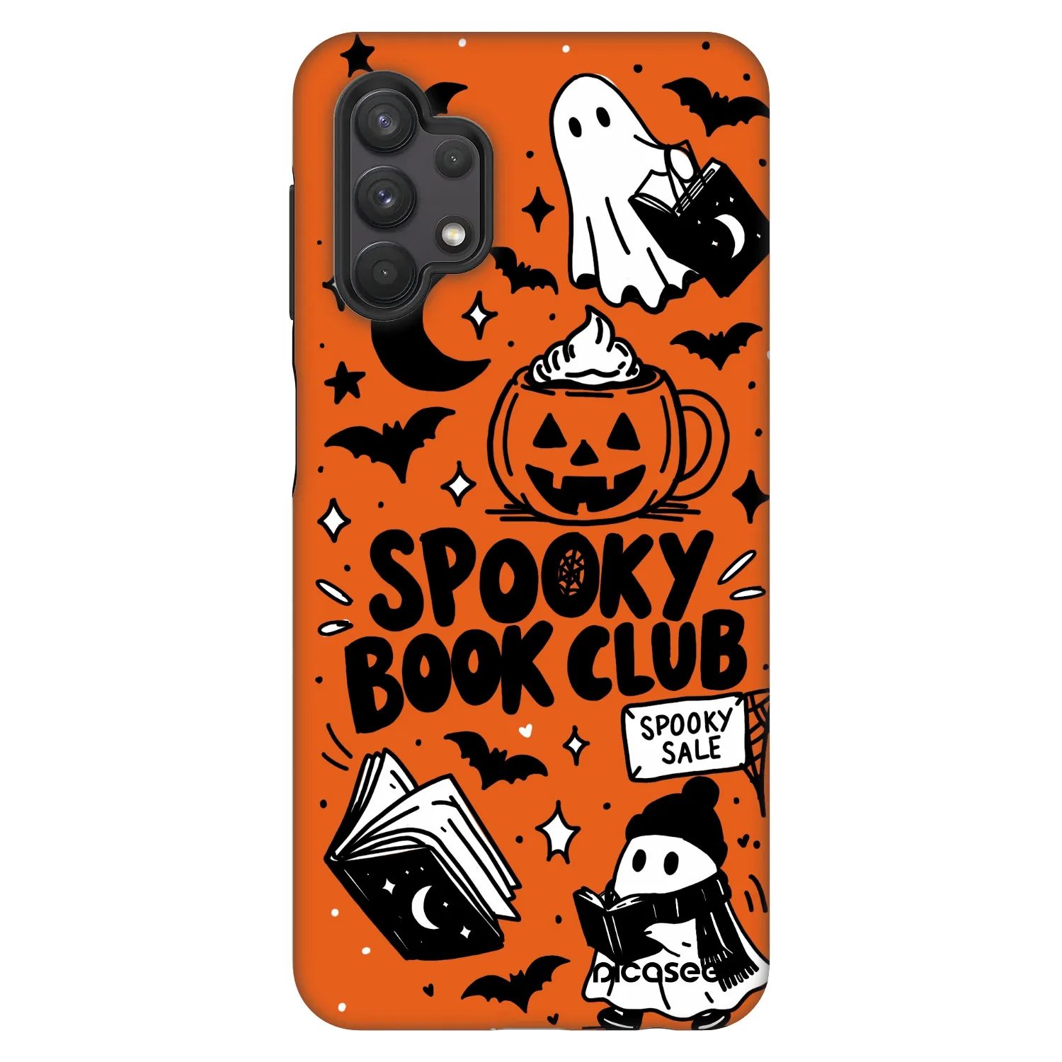 Picasee Fashion Case pre Samsung Galaxy A32 5G A326B - Spooky book club