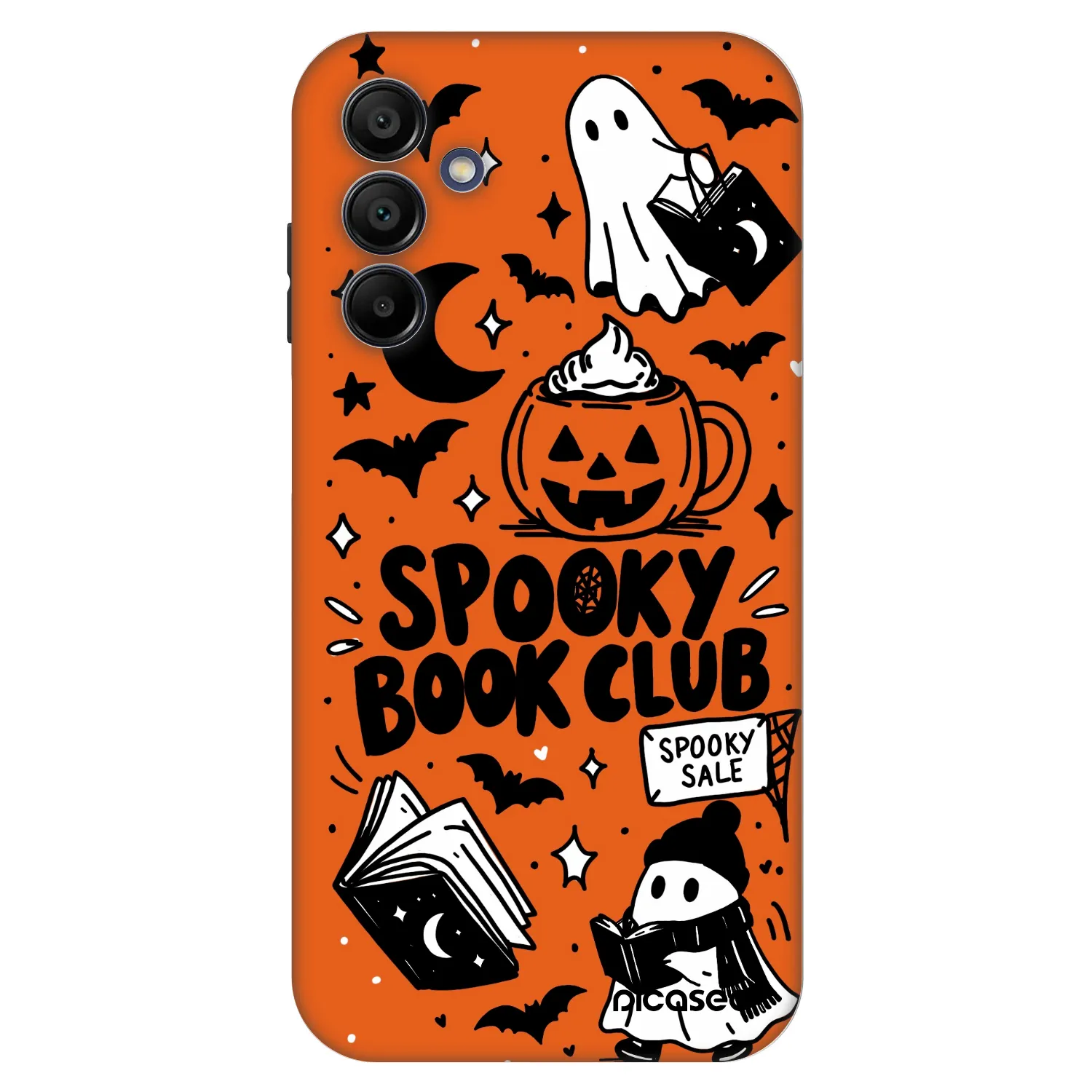 Picasee Fashion Case pre Samsung Galaxy A15 A156B 5G - Spooky book club