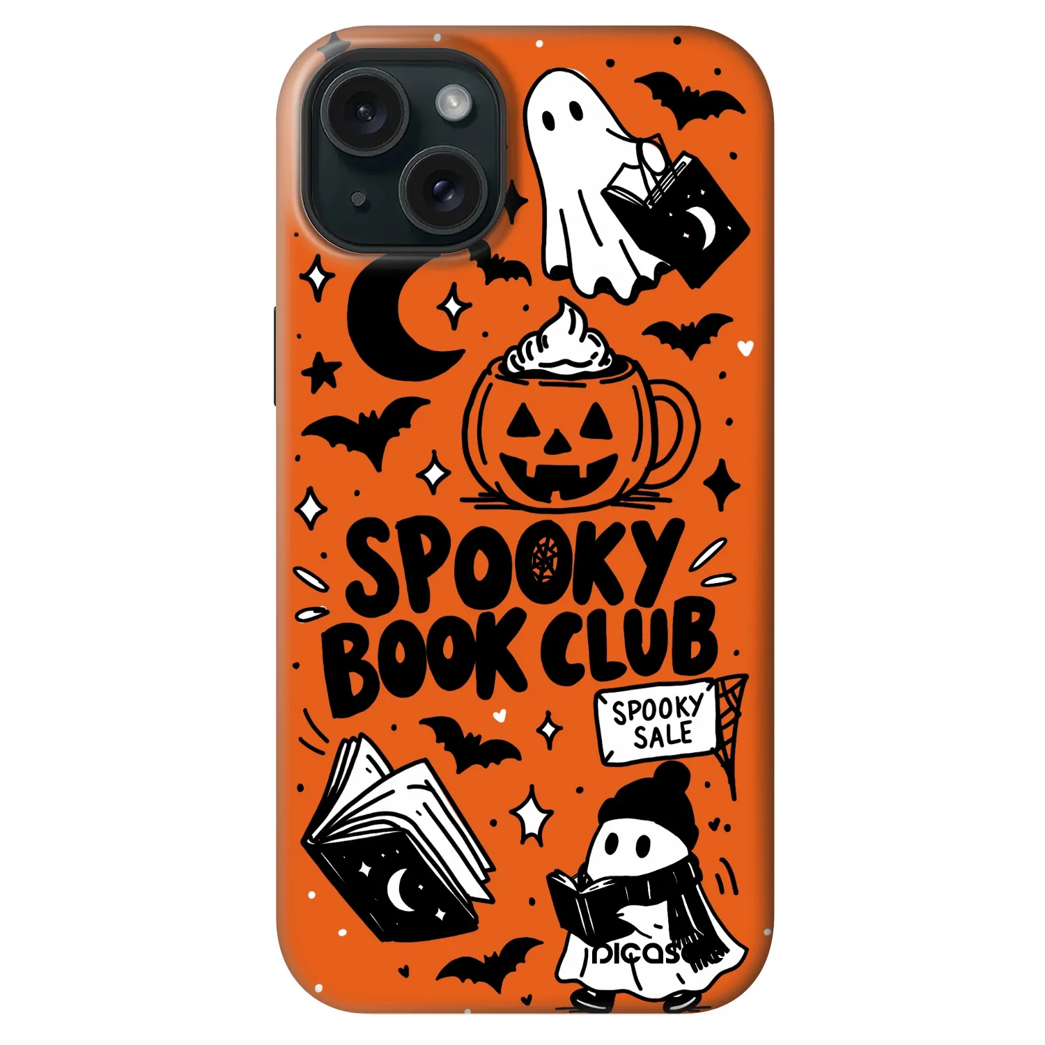 Picasee Fashion Case MagSafe pre Apple iPhone 14 Plus - Spooky book club