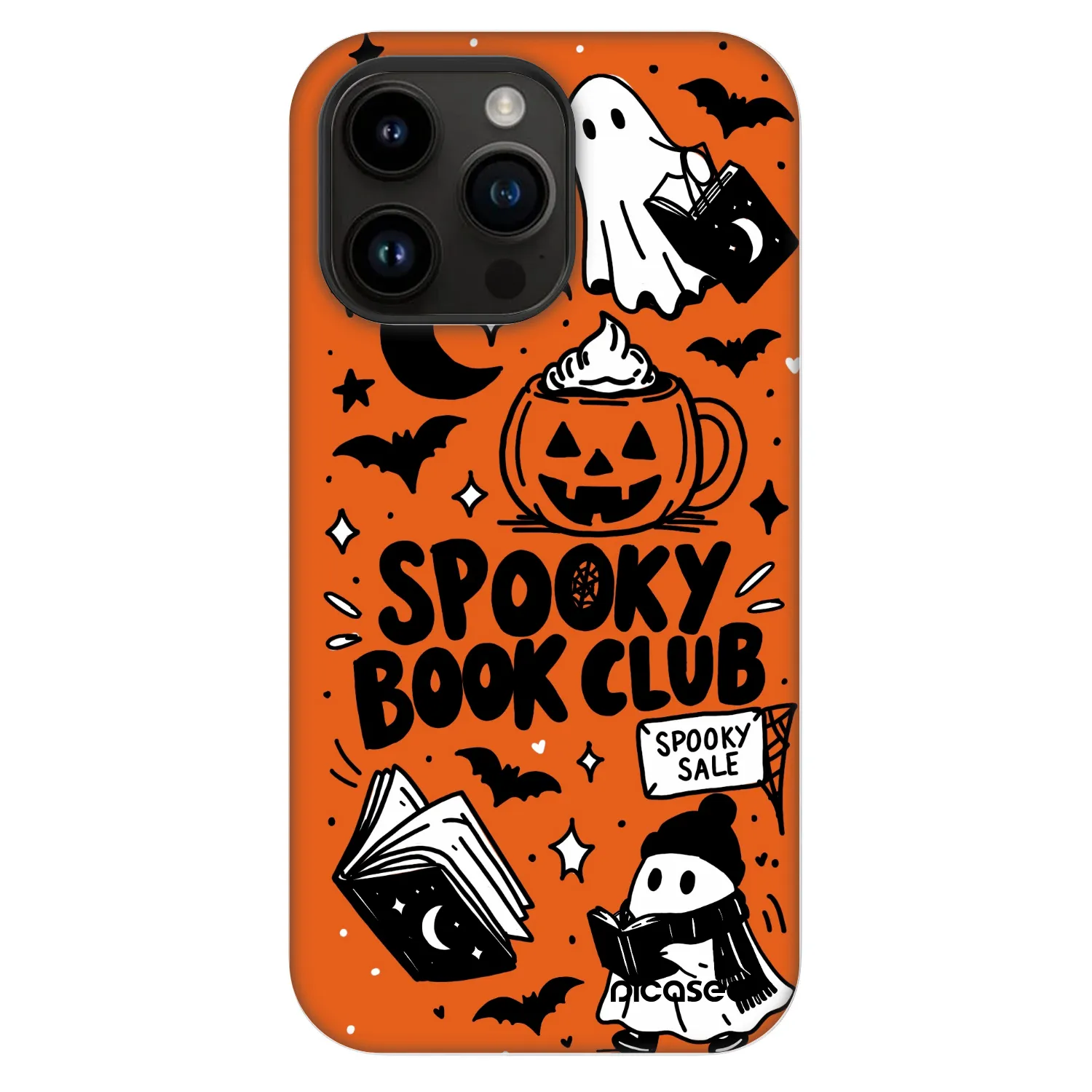 Picasee Fashion Case MagSafe pre Apple iPhone 14 Pro Max - Spooky book club