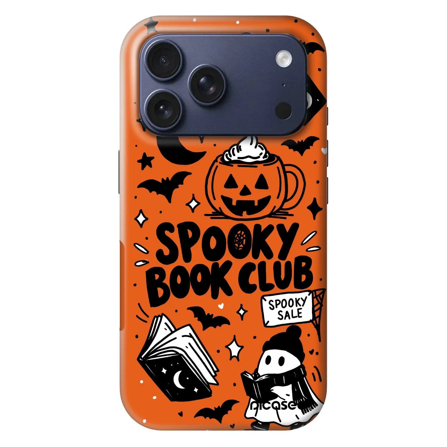 Picasee Fashion Case MagSafe pre Apple iPhone 17 Pro - Spooky book club