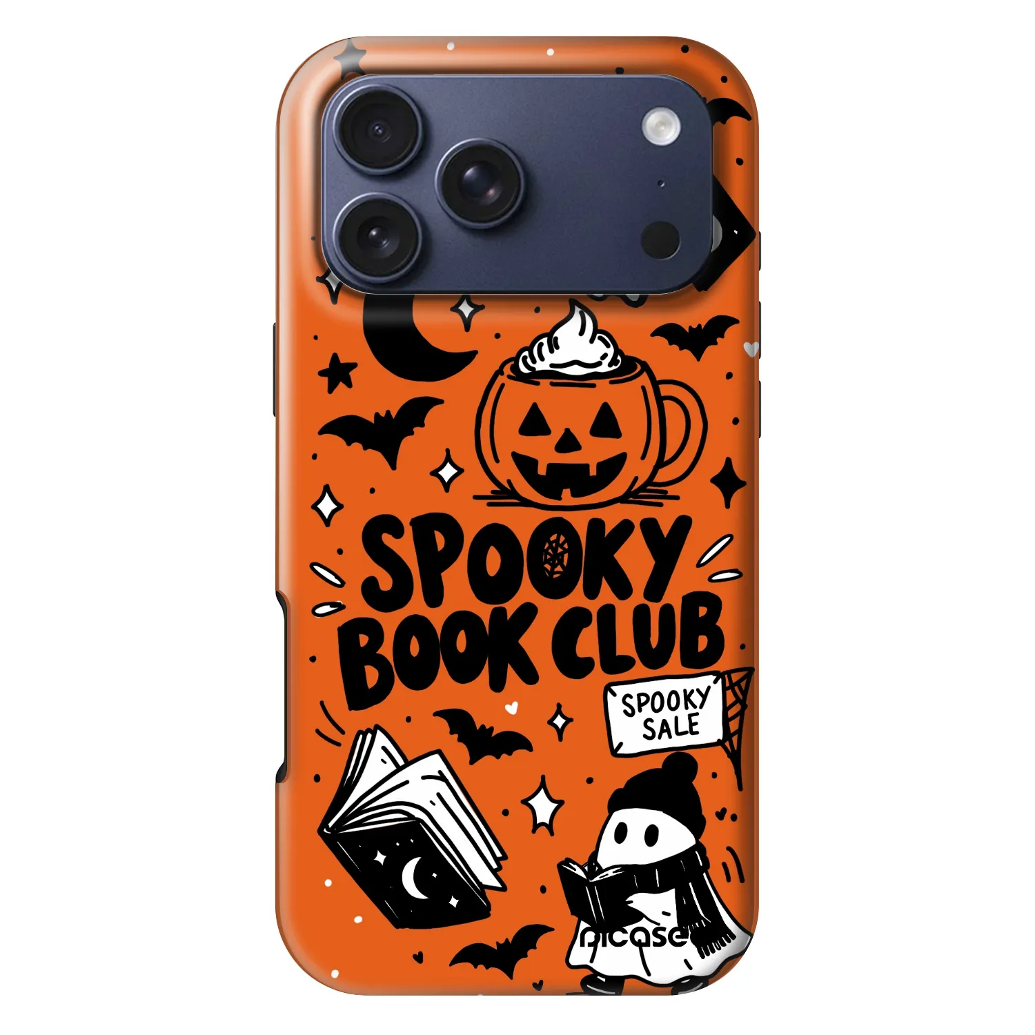 Picasee Fashion Case MagSafe pre Apple iPhone 17 Pro Max - Spooky book club