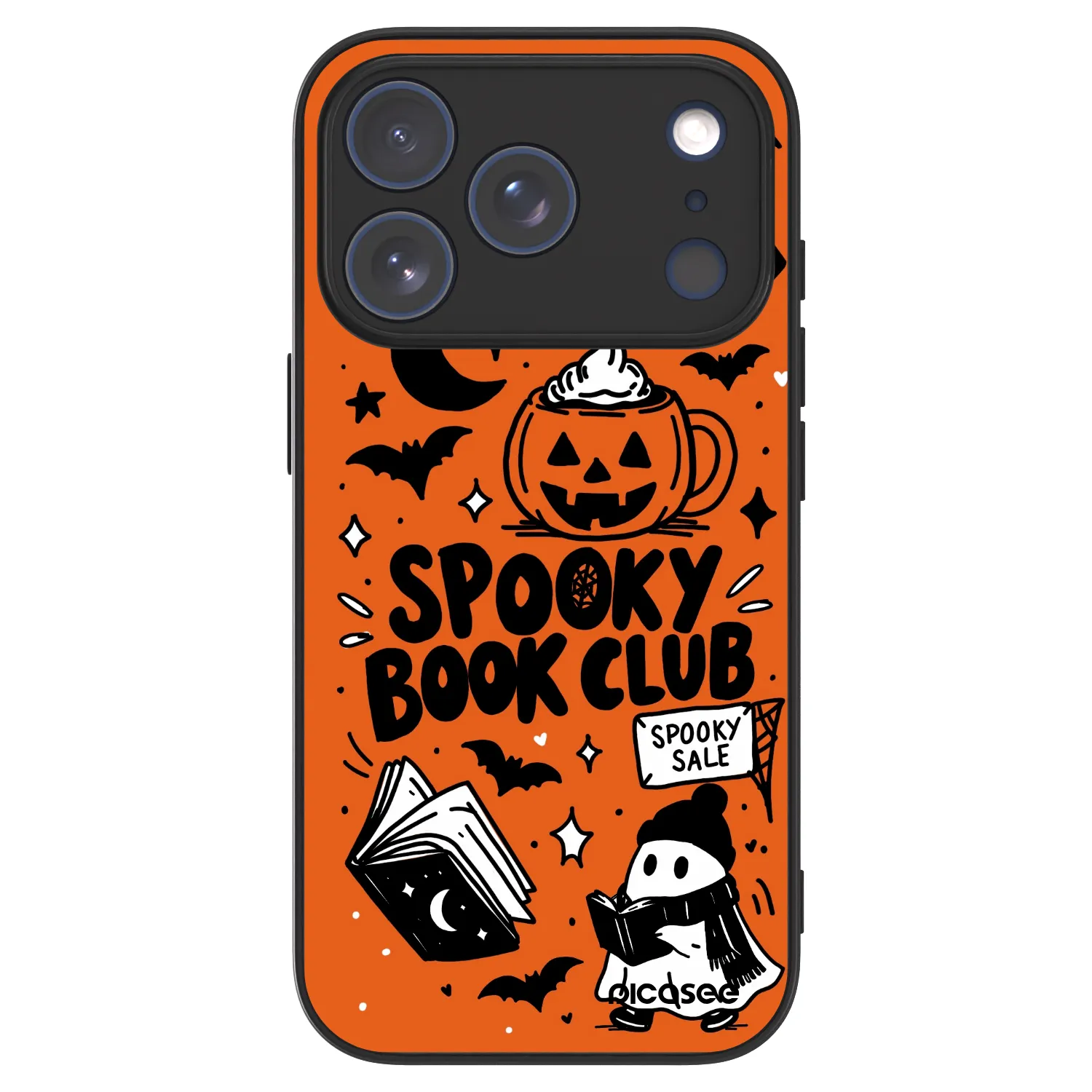 Picasee ULTIMATE CASE pro Apple iPhone 18 Pro - Spooky book club