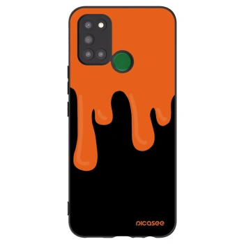 Obal pre Realme 7i - Orange spooky