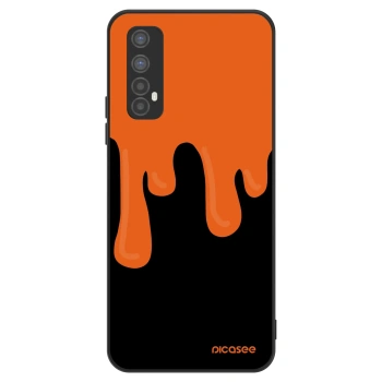 Obal pre Realme 7 - Orange spooky