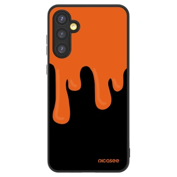 Picasee ULTIMATE CASE pro Samsung Galaxy A34 5G A346B - Orange spooky