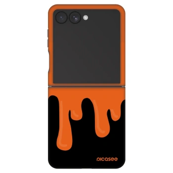 Obal pre Samsung Galaxy Z Flip7 5G - Orange spooky