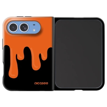 Picasee Fashion Case MagSafe pre Apple iPhone Duo - Orange spooky
