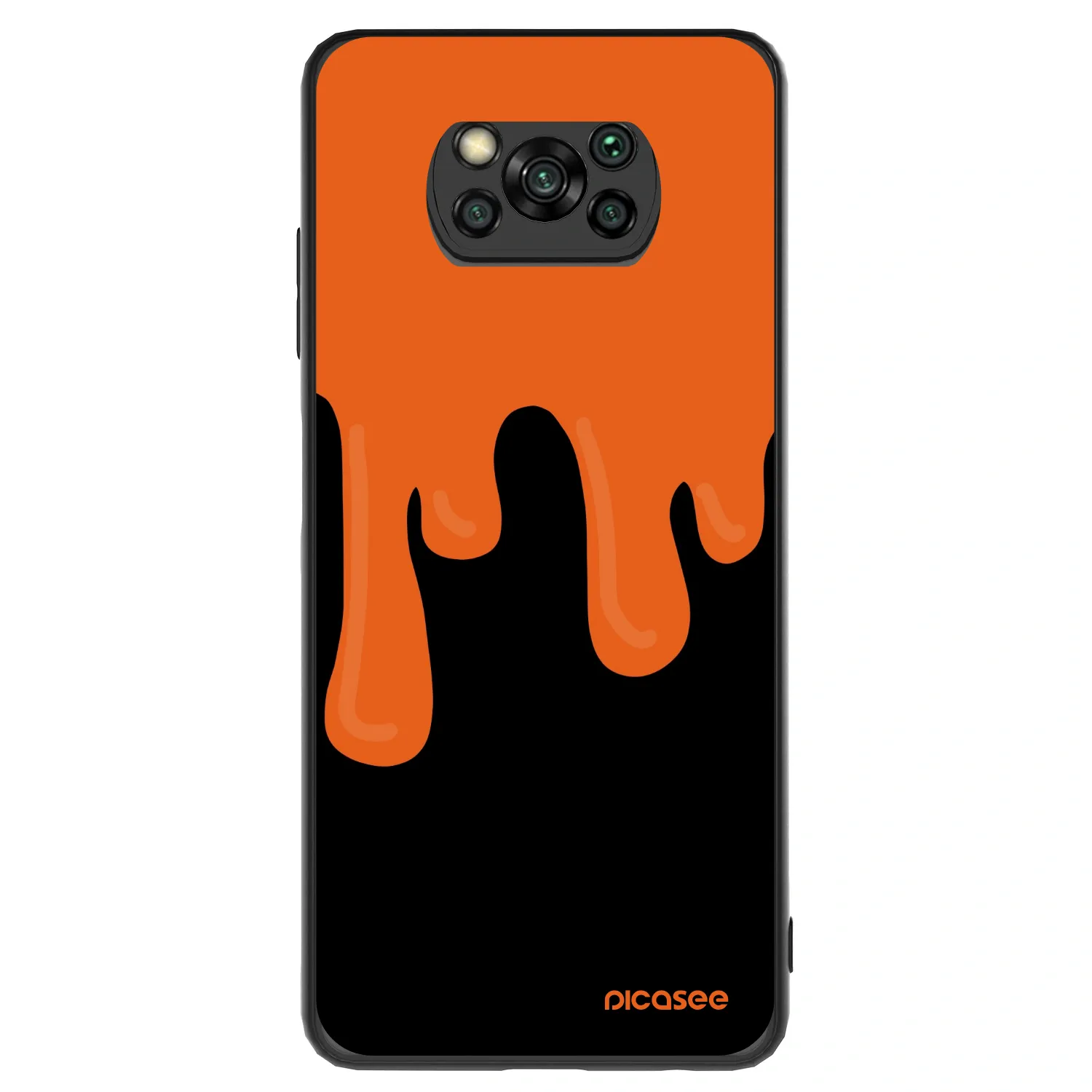 Picasee ULTIMATE CASE pro Xiaomi Poco X3 - Orange spooky
