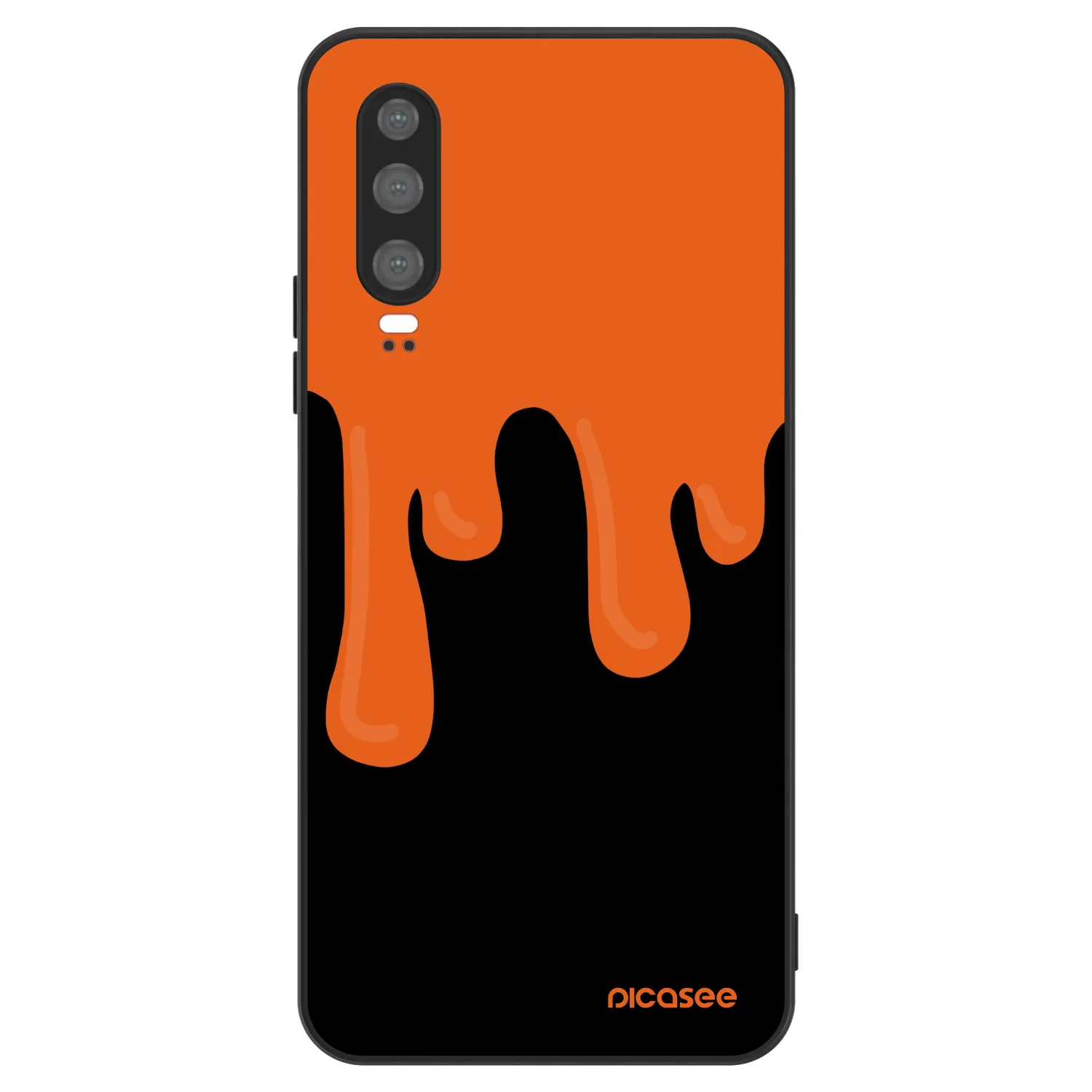 Picasee ULTIMATE CASE pro Huawei P30 - Orange spooky
